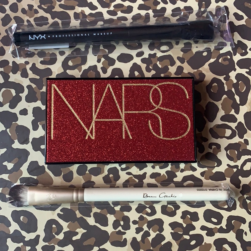 Brand new nars palette and eye brush bundle